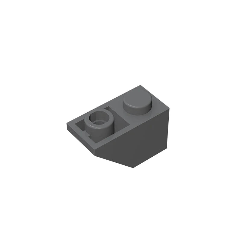 Gobricks GDS-597 Slope, Inverted 45 2x1 | Compatible Building Block for DIY