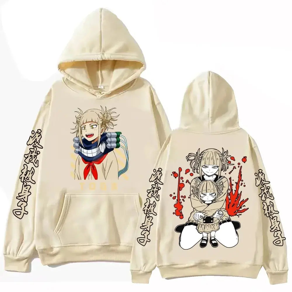 Himiko Toga Hoodie: Oversized MHA Anime Fleece 2026