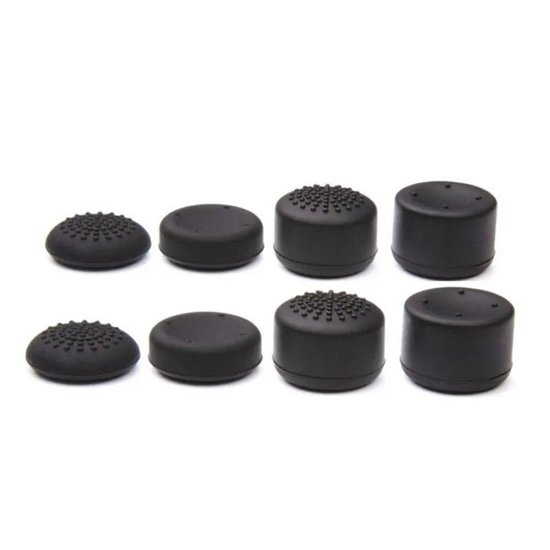 8-Piece Universal Silicone Thumbstick Grips | Anti-Slip Thumb Caps for PS4, PS5, Switch, Xbox Controllers