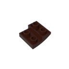 Gobricks GDS-1270 Slope, Curved 2 x 2 Inverted | Compatible with Lego 32803 Building Block