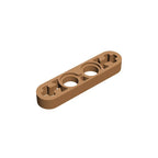 Gobricks GDS-690 Technical Liftarm Thin 1 x 4 with Axle Holes | Compatible Building Block Part 32449