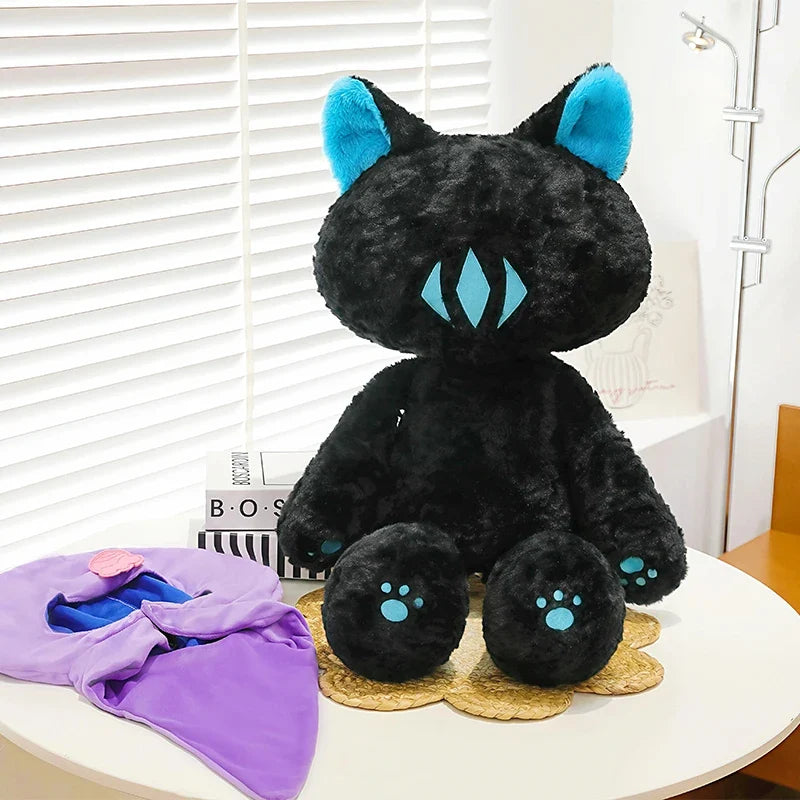 Shadow Cat Plush Toy – Giant Mystery Cat Stuffed Animal