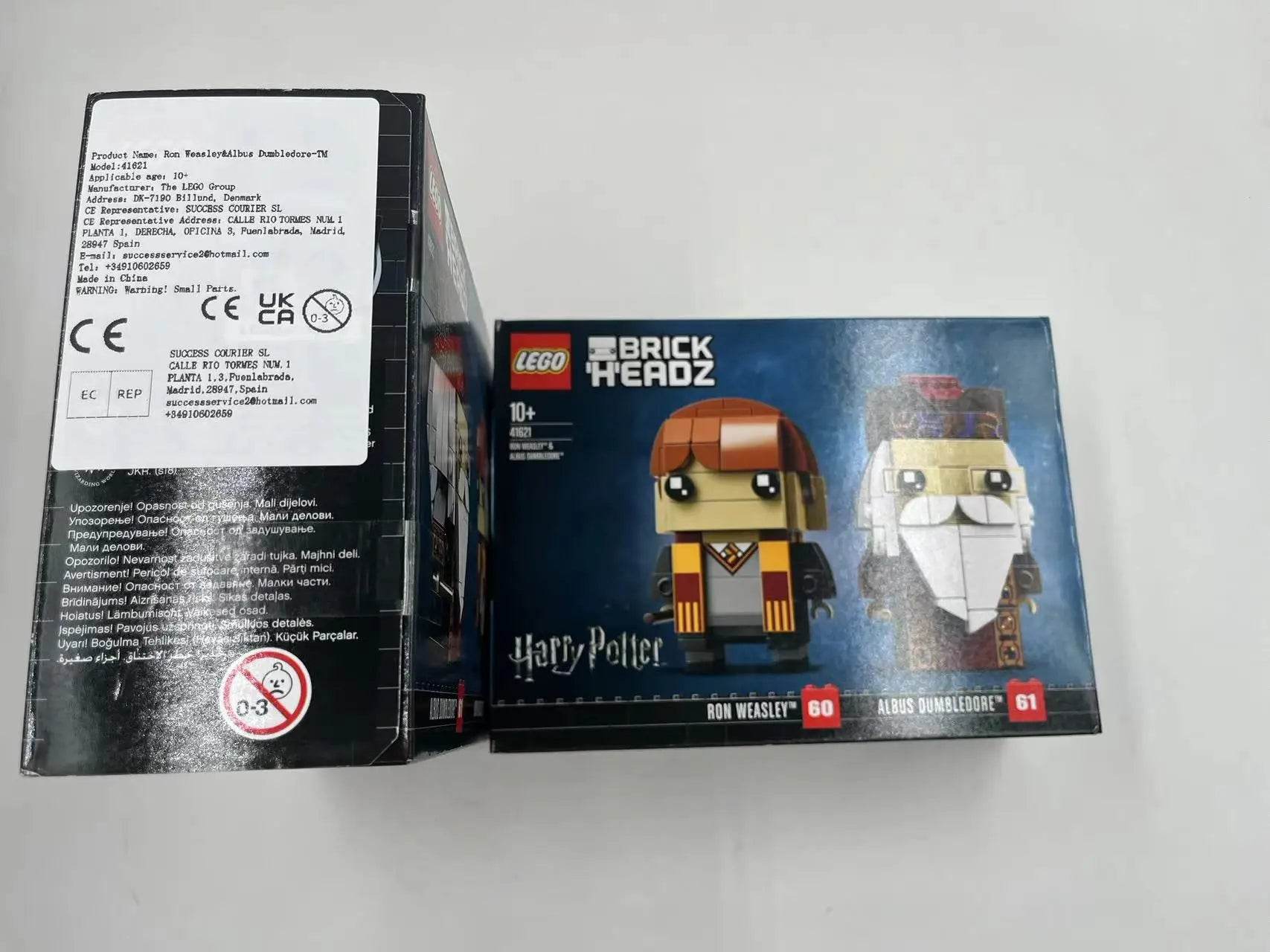 LEGO 41621 Limited Edition BrickHeadz Ron Weasley & Albus Dumbledore Building Kit 245 PCS 10+ years old - 41621