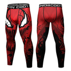 Men's Compression Running Tights - Jui Jit Su / Medium