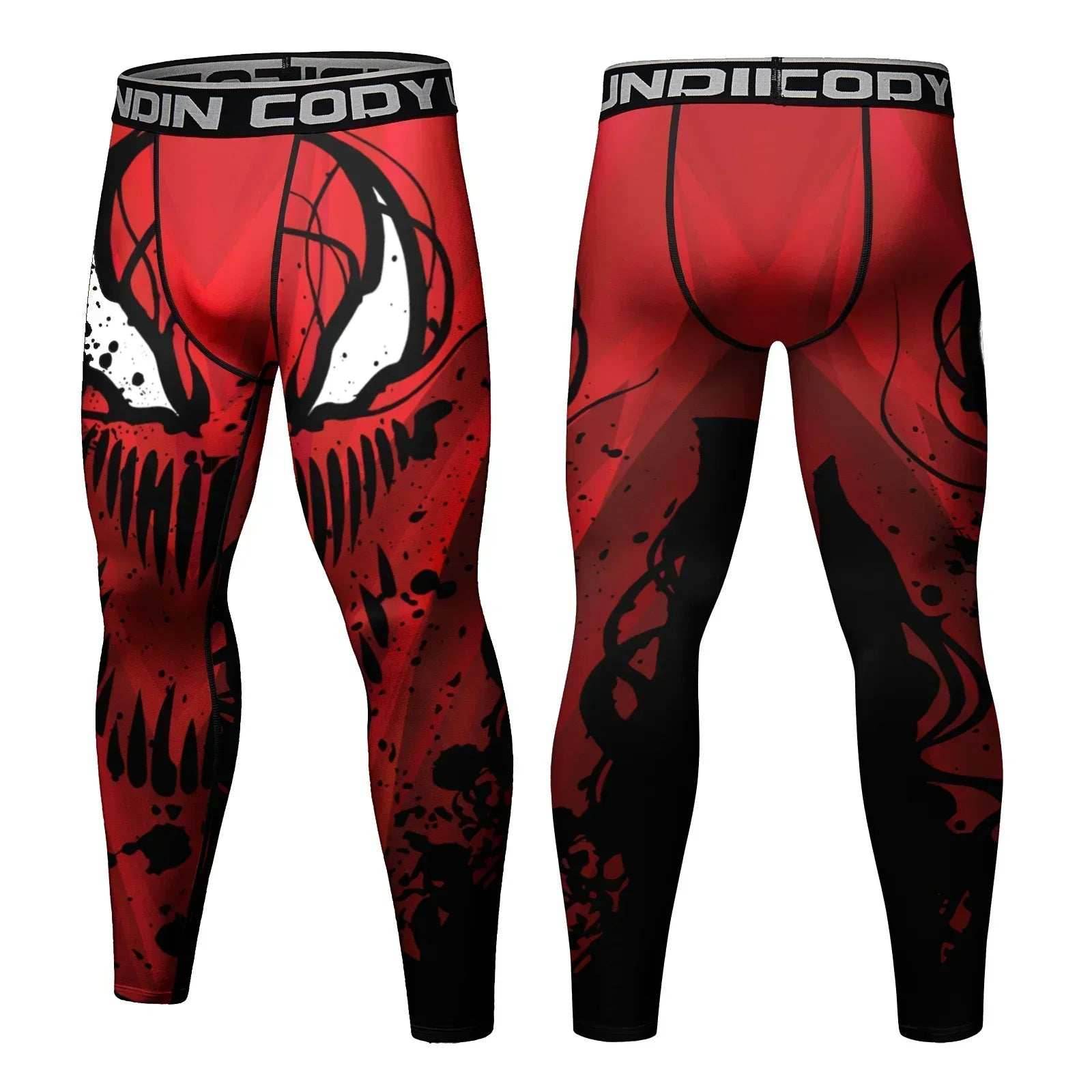 Men's Compression Running Tights - Jui Jit Su / Medium