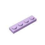 Gobricks GDS-504 Plate 1 x 4 | Compatible Building Block Pieces