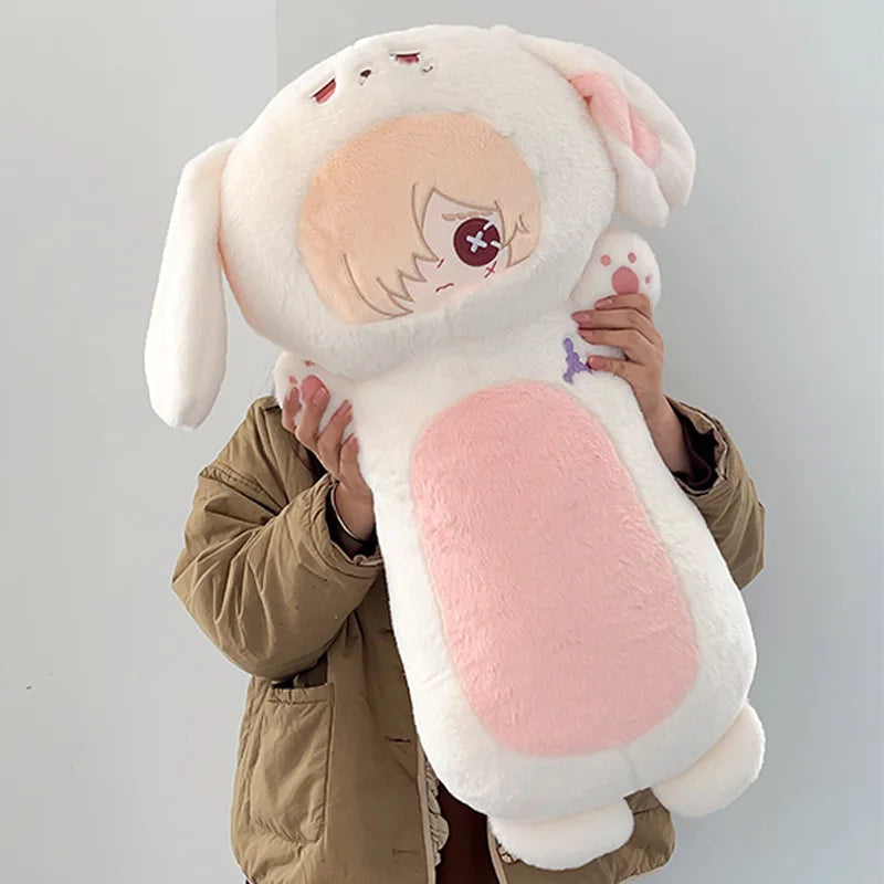 Long Cosplay Animal Plush Pillow – Giant Soft Character-Inspired Stuffed Toy