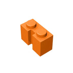 Gobricks GDS-798 Brick 1x2 with Groove | Compatible Building Block for DIY Sets