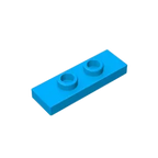Gobricks GDS-1504 Plate, Modified 1 x 3 with 2 Studs (Double Jumper) | Compatible Building Block Piece