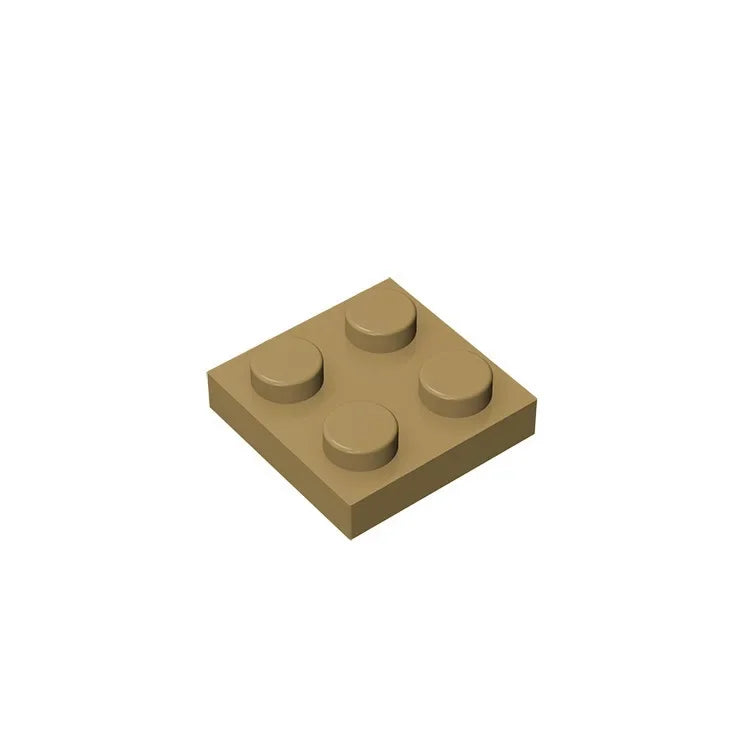 Gobricks Plate 2 x 2 Building Block | Compatible with Lego 3022