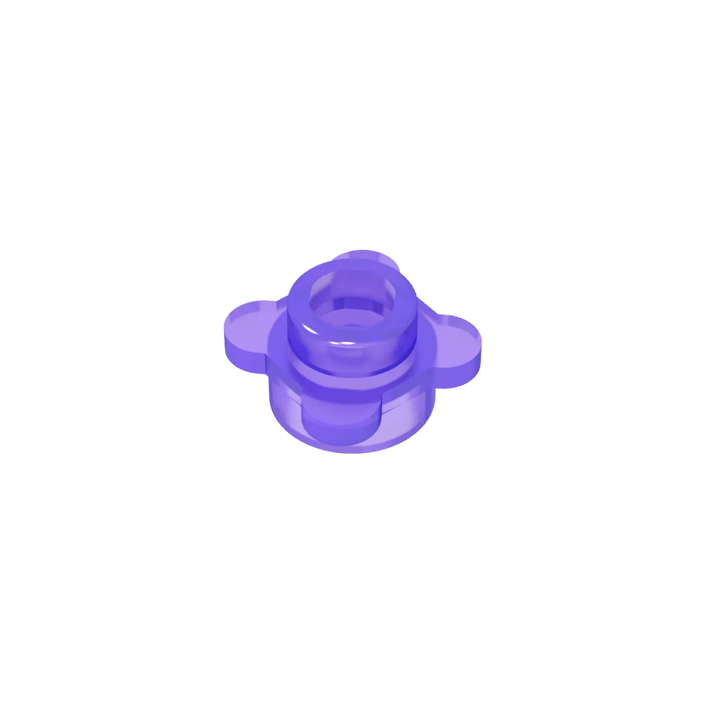 Gobricks GDS-839 Plate Round 1x1 with Flower Edge | Compatible with Lego 33291 28573