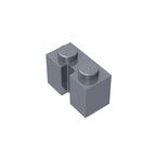Gobricks GDS-798 Brick 1x2 with Groove | Compatible Building Block for DIY Sets