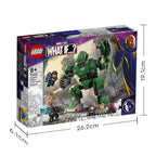 LEGO Super Heroes 76201 Captain Carter and Nine-headed Snake Practitioner educational assembly toy - 