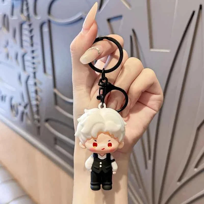 Flower Series Love & Deepspace Plush Keychain Cute Cartoon