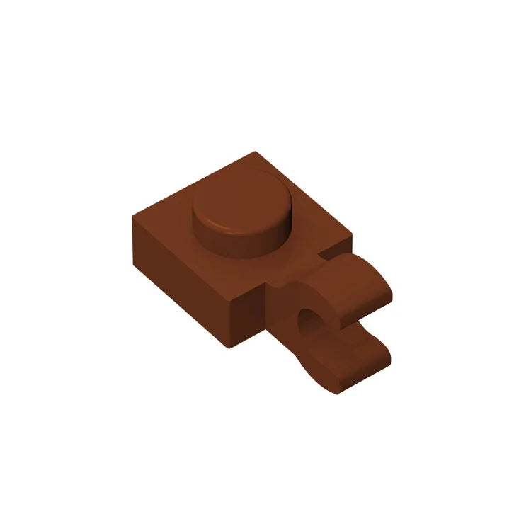 Gobricks GDS-813 1x1 Plate with Vertical Holder | Compatible with Lego 6019 and 61252