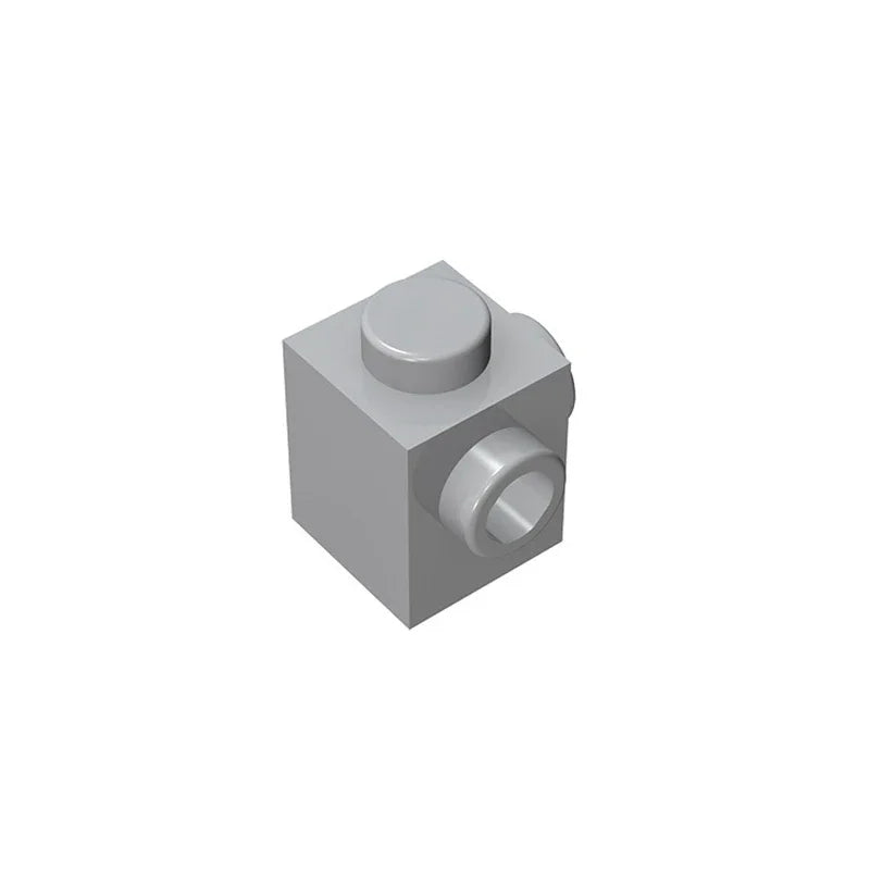 Gobricks GDS-1046 Modified Brick 1 x 1 with Studs on 2 Sides | Building Block for DIY