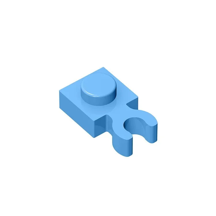 Gobrick GDS-814 PLATE 1X1 W. HOLDER | Building Block for DIY Creations