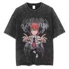 Chainsaw Man Vintage T-shirt Washed Cotton Tee