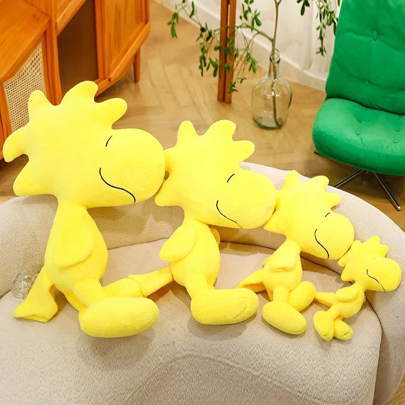 Yellow Bird Plush Toy – Giant Cartoon Stuffed Pillow