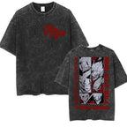 Dandadan Okarun Graphic T Shirt Vintage Washed Tee