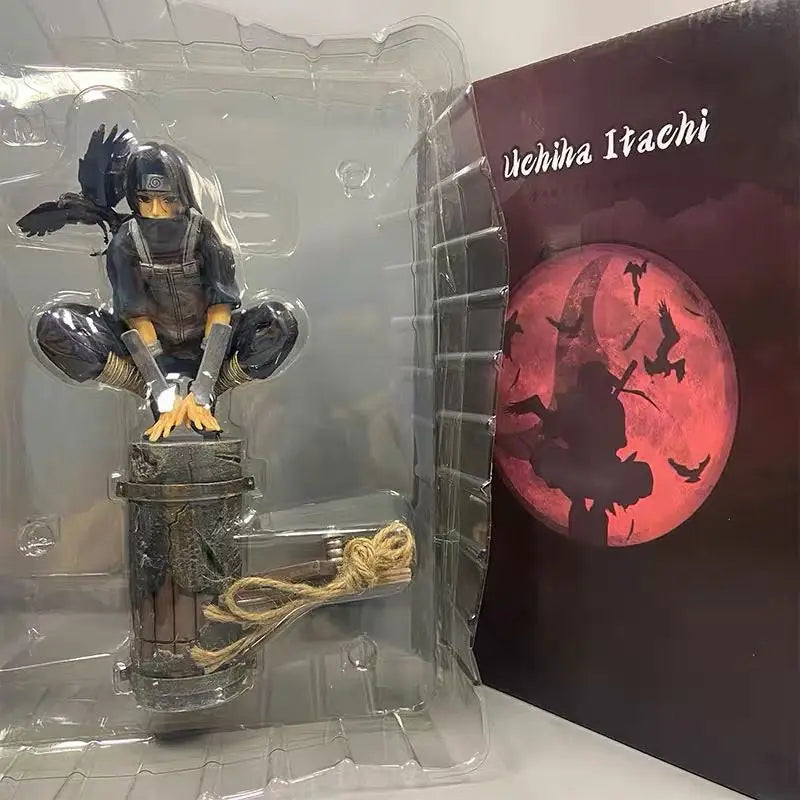 Itachi Uchiha Anime Figurines, Teen Anbu Black Ops Akatsuki Naruto Figure 23cm/9in