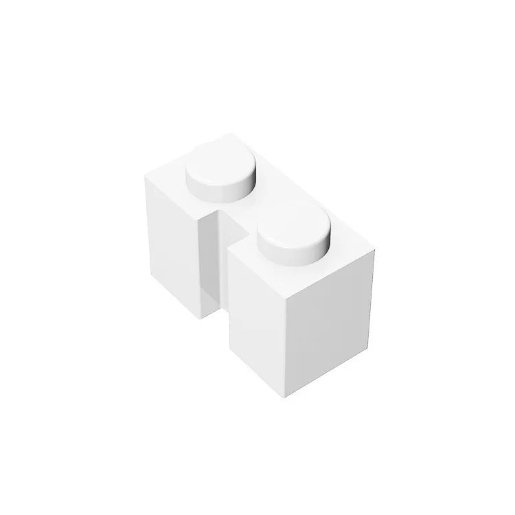 Gobricks GDS-798 Brick 1x2 with Groove | Compatible Building Block for DIY Sets