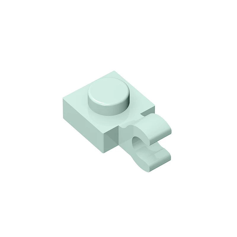 Gobricks GDS-813 1x1 Plate with Vertical Holder | Compatible with Lego 6019 and 61252