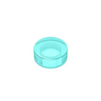Gobricks GDS-612 Flat Tile 1x1 Round | Compatible Building Block