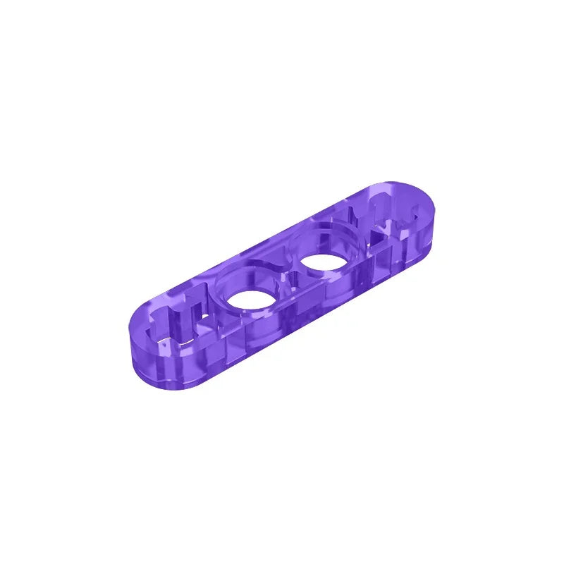 Gobricks GDS-690 Technical Liftarm Thin 1 x 4 with Axle Holes | Compatible Building Block Part 32449