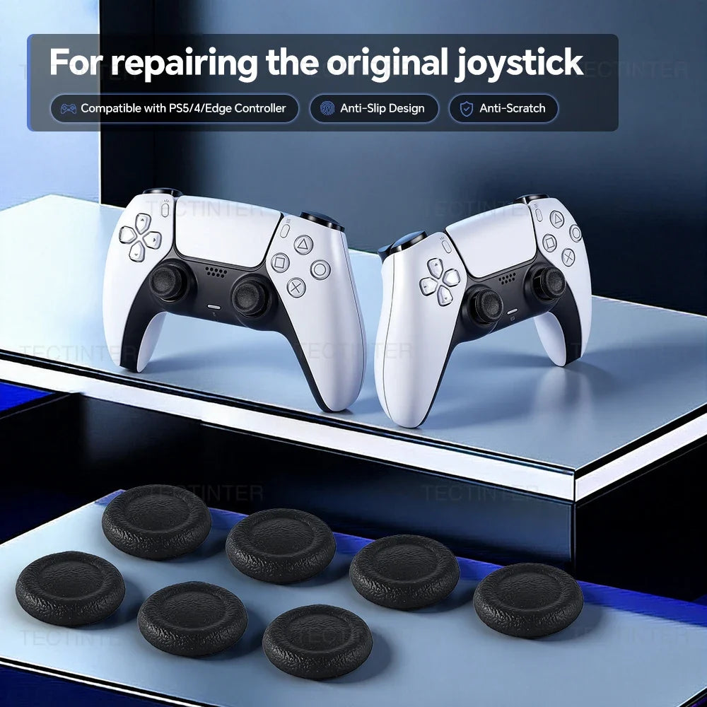Plastic Non-slip Thumb Grip Caps | Wearproof Joystick Covers for PS4 PS5 Controller