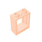 Gobricks GDS-783 Frame 1x2x2 Window | Compatible Building Block for DIY Projects