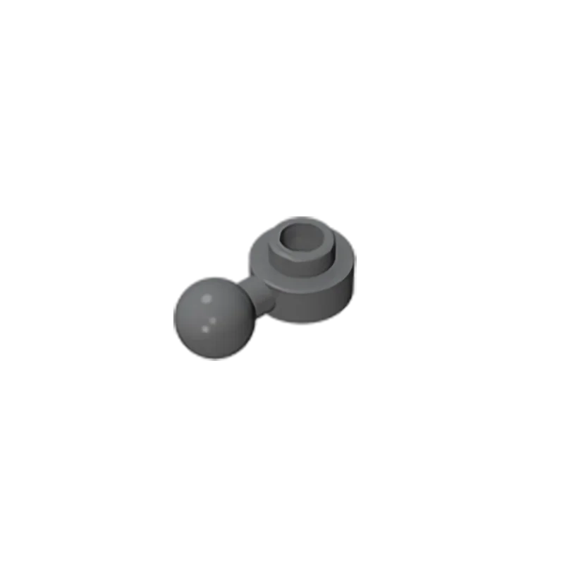 Gobricks GDS-1500 Hinged Plate 1x1 with Ball Head | Compatible Building Brick