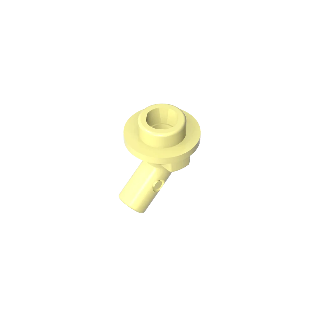 Gobricks GDS-2192 Bar, Angled with Stud on End | Compatible with Lego 65578 Technical Building Block
