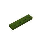 Gobricks GDS-504 Plate 1 x 4 | Compatible Building Block Pieces