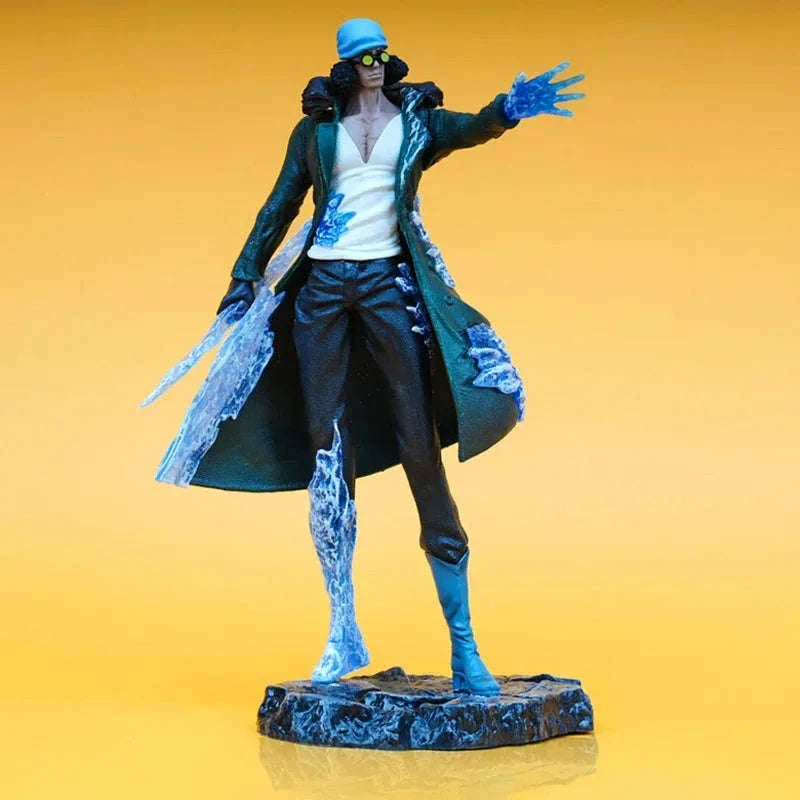 Aokiji Kuzan Anime FIgurine, Marine Ice Admiral One Piece Action Figures 31 CM