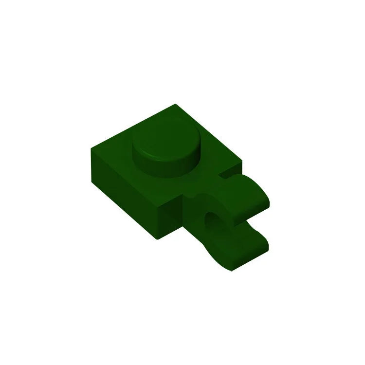 Gobricks GDS-813 1x1 Plate with Vertical Holder | Compatible with Lego 6019 and 61252
