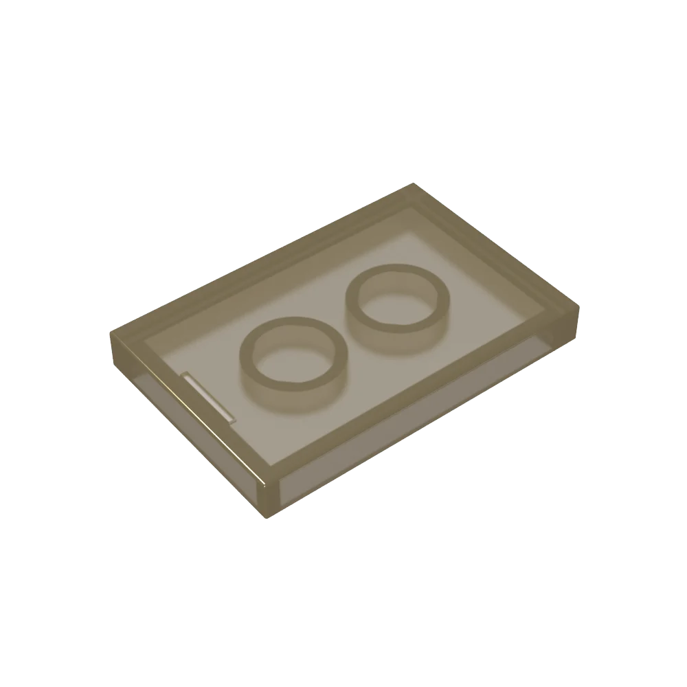 Gobricks GDS-1039 Tile 2 x 3 | Compatible Building Brick for Creative DIY Projects