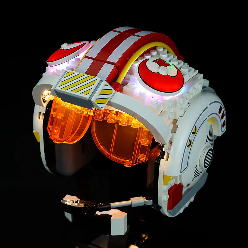 LEGO Luke Skywalker (Red Five) Helmet #75327 Light Kit