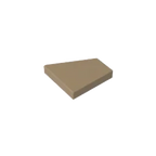 Gobricks GDS-2231 Tile Special 2 x 2 Pentagonal (Right) | Compatible Building Block for DIY and MOC