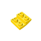 Gobricks GDS-1270 Slope, Curved 2 x 2 Inverted | Compatible with Lego 32803 Building Block
