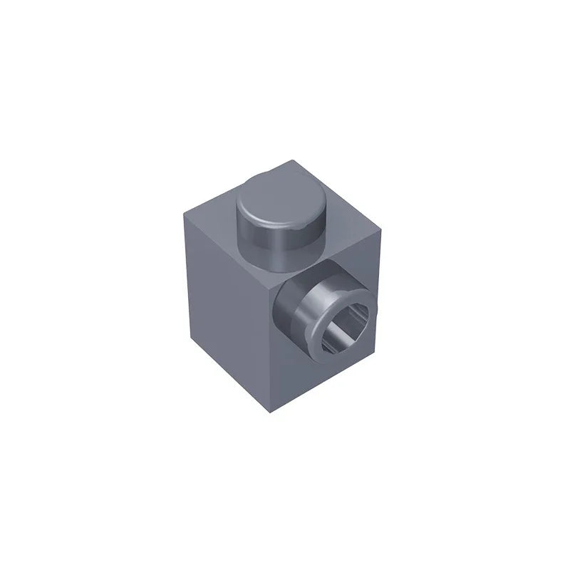 Gobricks GDS-635 BRICK 1X1 W. 1 KNOB | Single Side Bump Building Block Compatible with Lego 87087