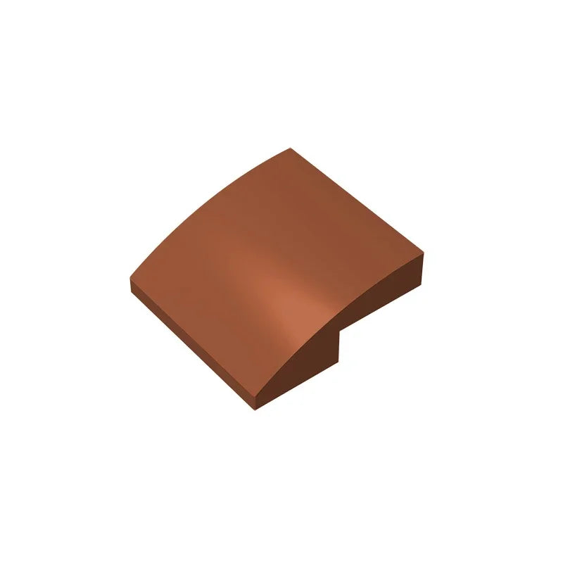 Gobricks GDS-1270 Slope, Curved 2 x 2 Inverted | Compatible with Lego 32803 Building Block