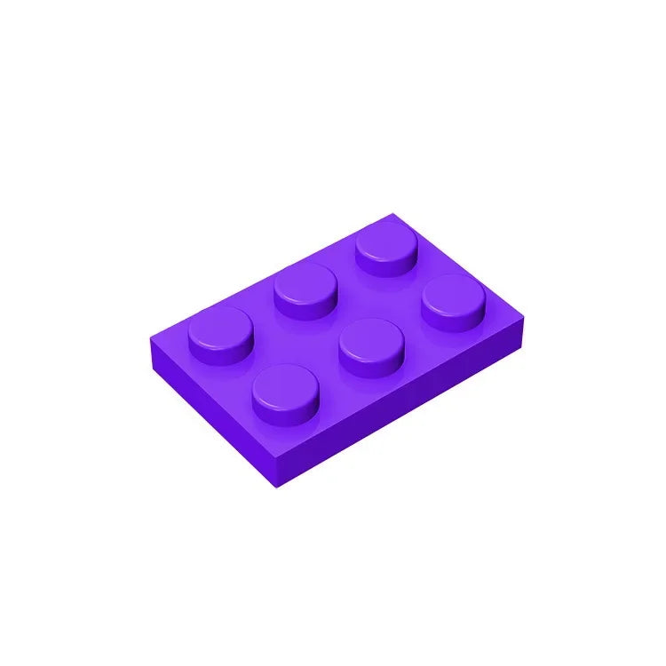 Gobricks GDS-510 Plate 2 x 3 | Compatible Building Block for DIY Projects