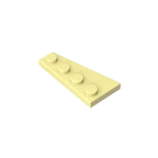 Gobricks GDS-549 Wedge Plate 4 x 2 Right | Building Block for Compatible DIY Sets