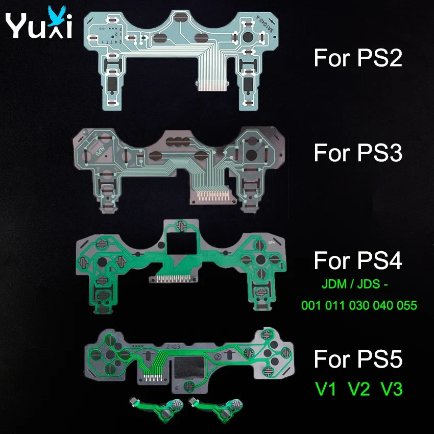 Conductive Film Replacement for PS2 PS3 PS4 PS5 Controllers | Repair Kit