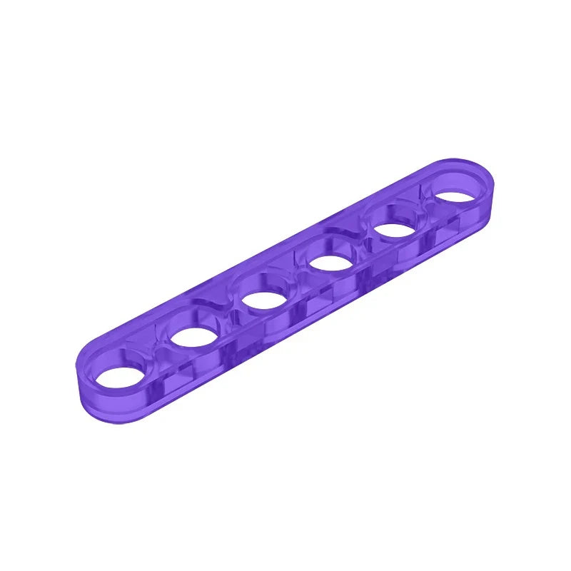 Gobricks GDS-694 Technical Liftarm Thin 1 x 6 | Compatible Building Block Piece
