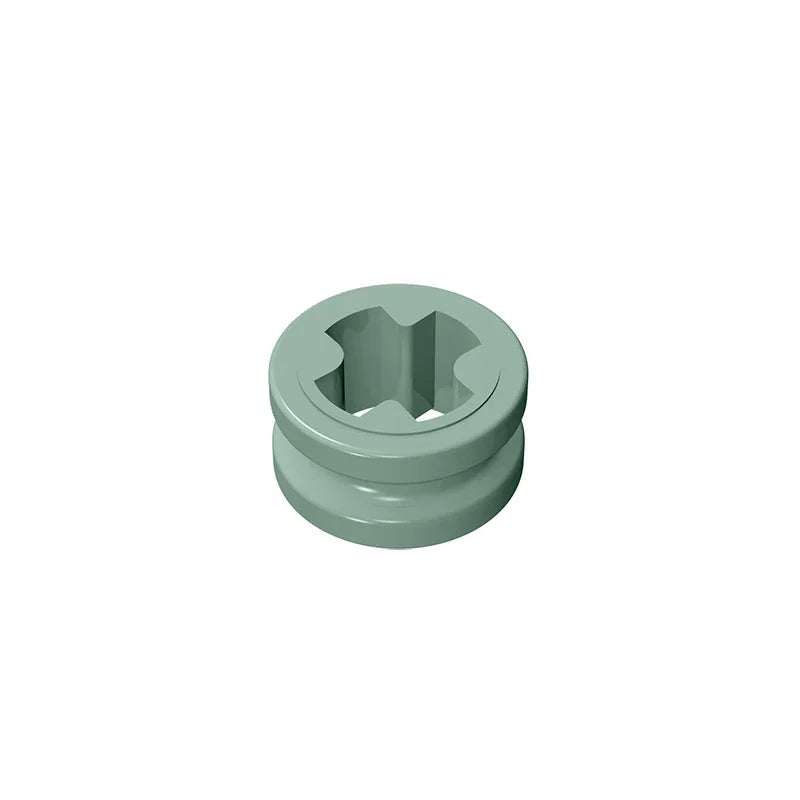 Gobricks GDS-616 Technical Bush 1/2 Smooth Building Blocks | Compatible with Lego 32123 4265