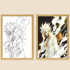 One Piece Photo Frame Night Light Luffy Zoro Christmas Gift