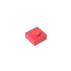 Gobricks GDS-501 Plate 1 x 1 | Compatible Building Blocks for DIY