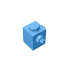 Gobricks GDS-1046 Modified Brick 1 x 1 with Studs on 2 Sides | Building Block for DIY